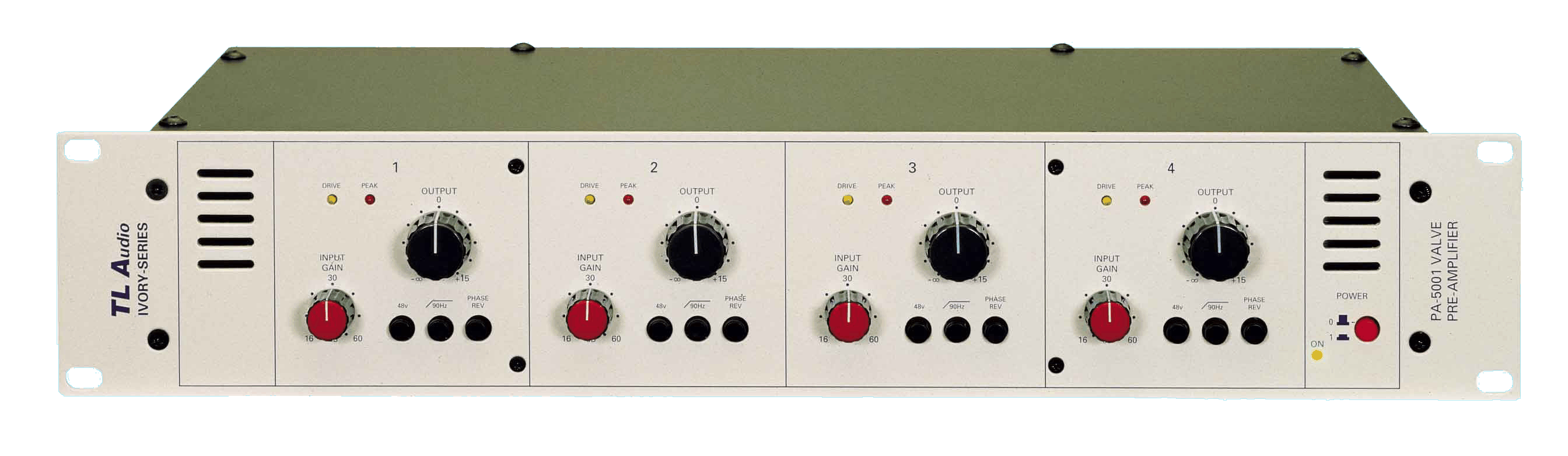 Pre Valvolari TL Audio 5001 dal classico suono inglese: rack montabili